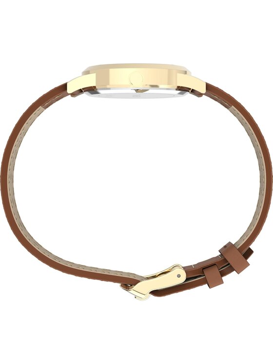 Timex Timex Zegarek TW2Y72700 Brązowy