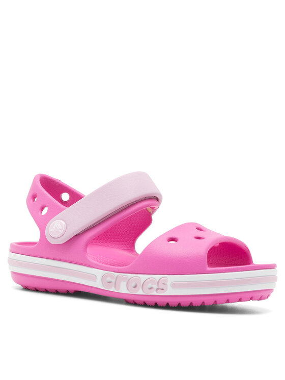 Crocs Crocs Sandali BAYABAND SANDAL K 205400-6QQ Roza