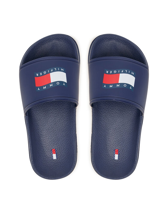 Tommy Hilfiger Tommy Hilfiger Şlapi T3X0-34404-1172 Albastru