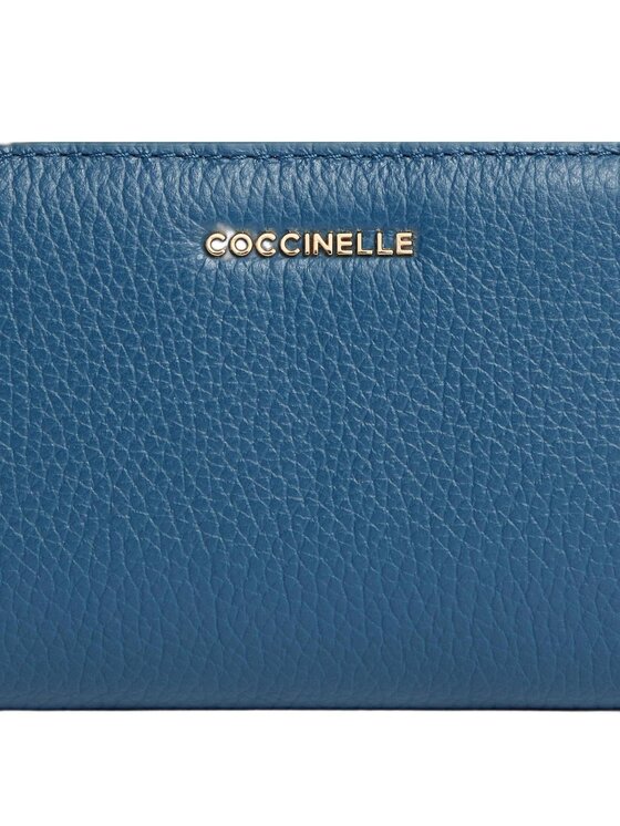 Coccinelle Coccinelle Portafoglio Metallic Large Blu scuro