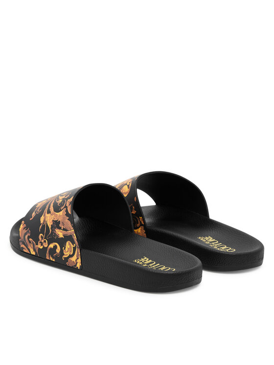 Versace Jeans Couture Versace Jeans Couture Klapki 79YA3SQ4 ZS365 G89 Czarny