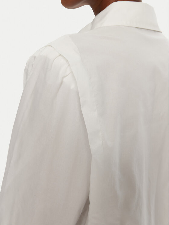 United Colors Of Benetton United Colors Of Benetton Koszula 5UJFDQ09C Biały Regular Fit