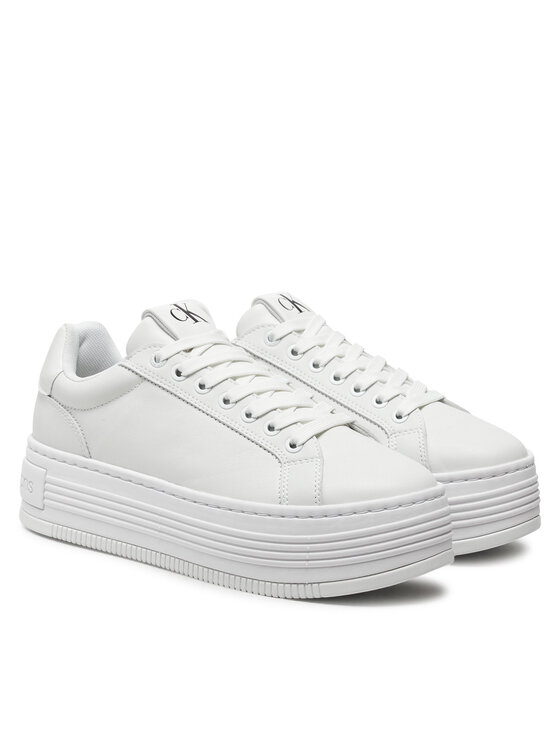 Calvin Klein Calvin Klein Superge Bold Platf Low Oh Mg Lth YW0YW01589 Bela