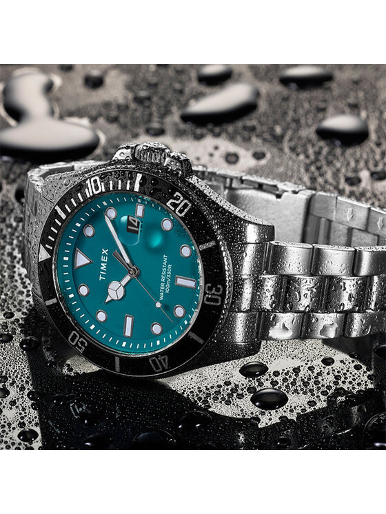 Timex Timex Ρολόι TW2V91900 Ασημί
