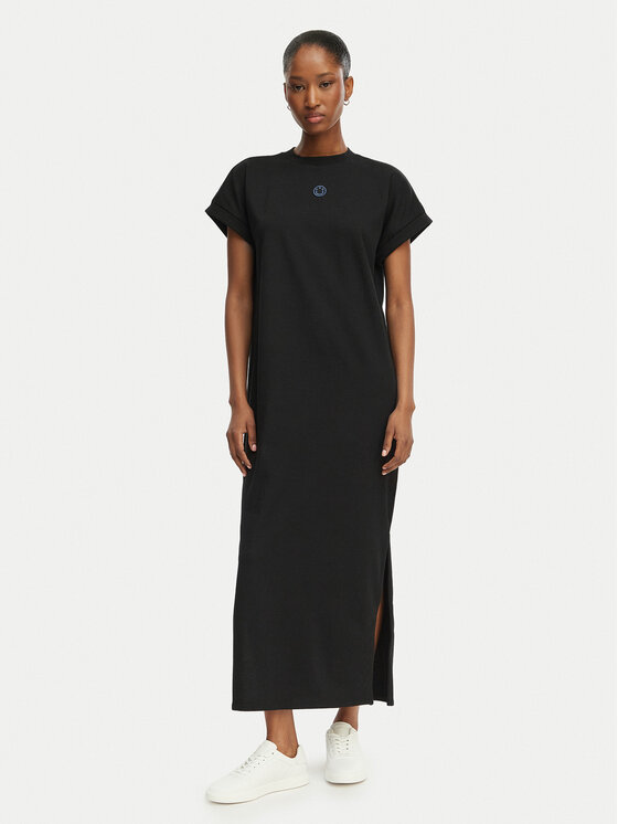 HUGO HUGO Ikdienas kleita Nalle_B 50540389 Melns Regular Fit