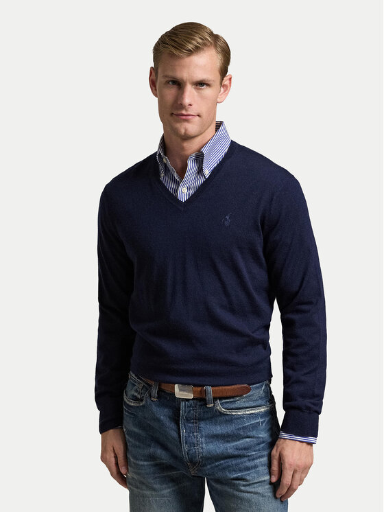Polo Ralph Lauren Polo Ralph Lauren Пуловер 710941105001 Тъмносин Regular Fit