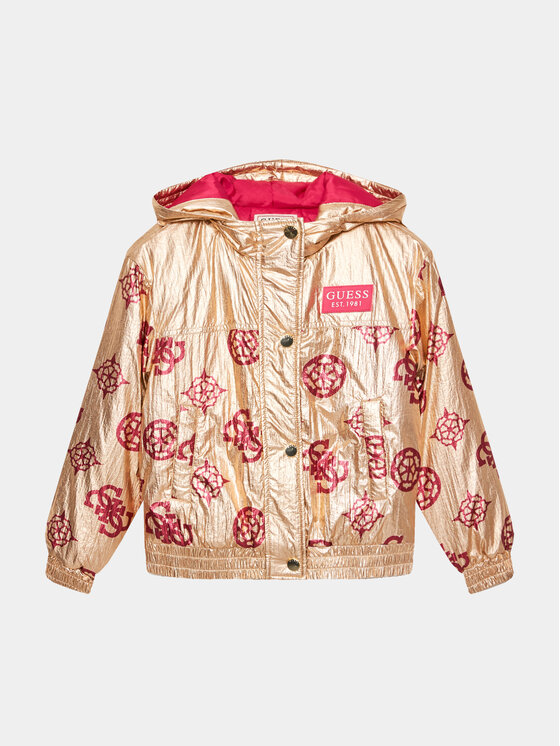 Guess Geacă din puf J3YL08 WFJY0 Auriu Regular Fit