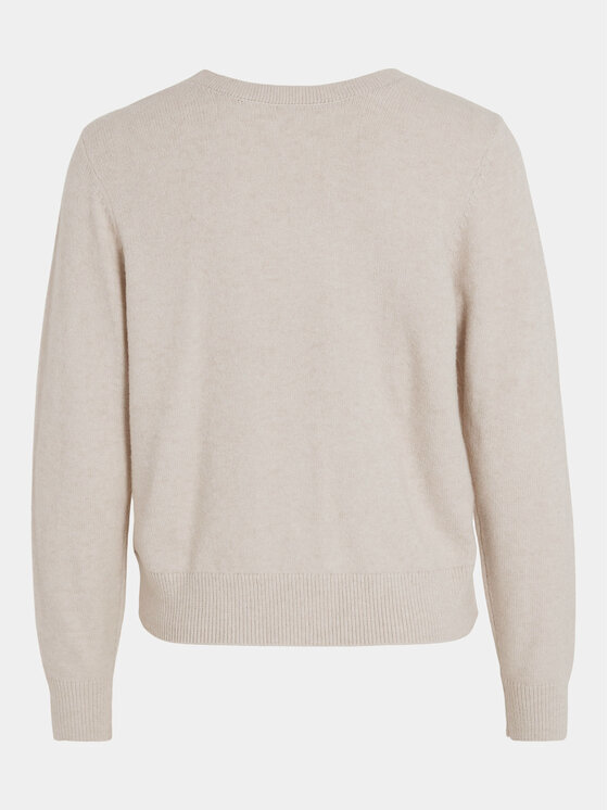 Vila Vila Pullover Ril 14092042 Beige Regular Fit