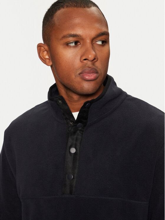 Brave Soul Brave Soul Fleecejacke MSS-675DOM Dunkelblau Relaxed Fit