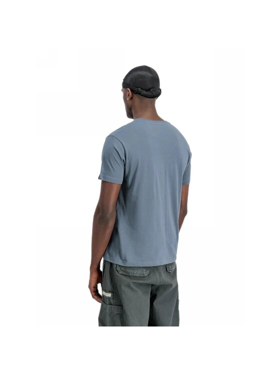 Alpha Industries Alpha Industries T-Shirt AI.118533 Niebieski Regular Fit