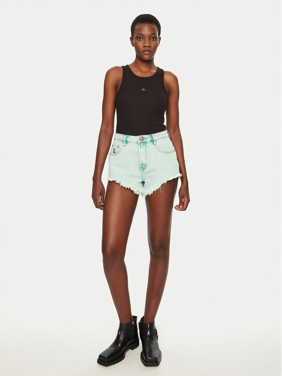 One Teaspoon One Teaspoon Pantaloni scurți de blugi Renegades 26669 Albastru Regular Fit