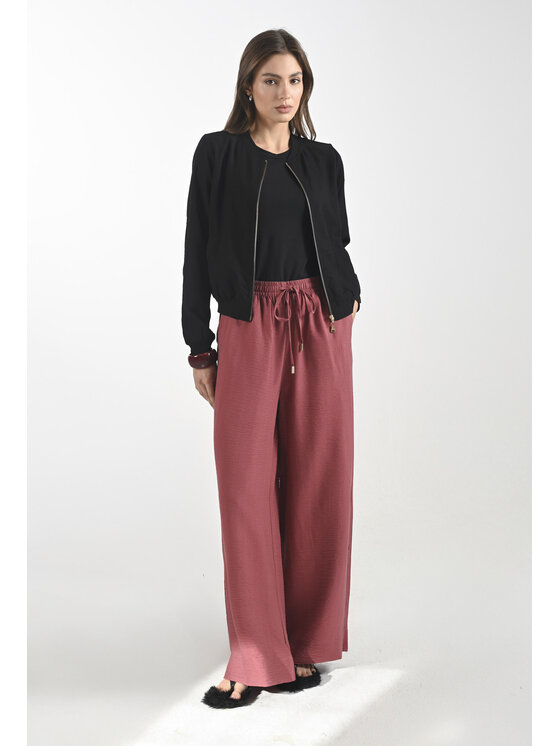 Femestage Femestage Dámske nohavice Femestage AB BASE TRU1880-004 Ružová Regular Fit