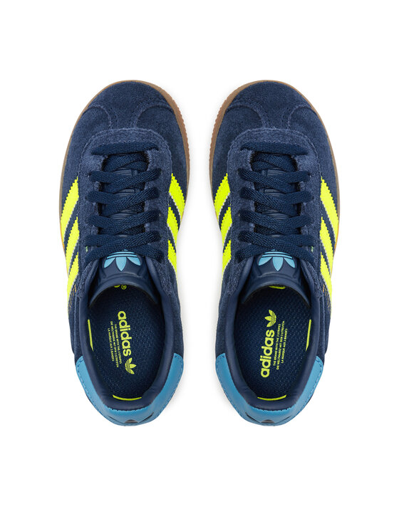 Adidas jeans navy yellow clearance