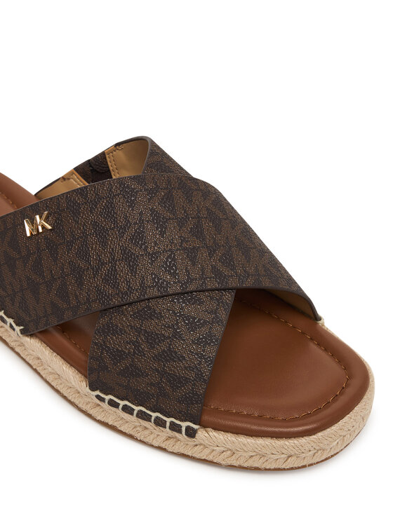 MICHAEL Michael Kors MICHAEL Michael Kors Espadrilky Kenzie 40R6KZFS1B Hnedá