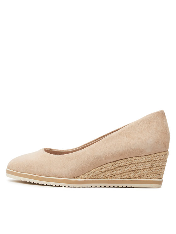 Tamaris Tamaris Espadrilky 1-22303-42 Béžová