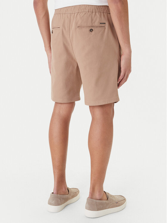 Nautica Nautica Pantalon scurți din material Rava NCC03970 Bej Relaxed Fit
