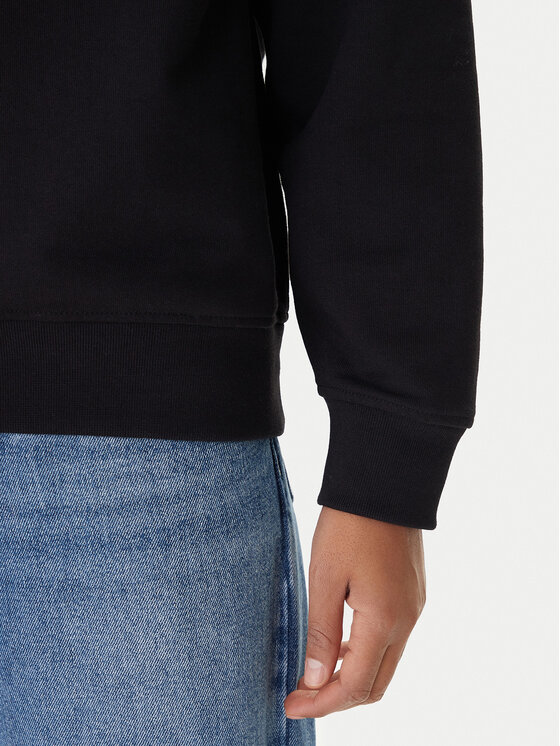 Calvin Klein Jeans Calvin Klein Jeans Bluză Monologo LV047B234G Negru Regular Fit