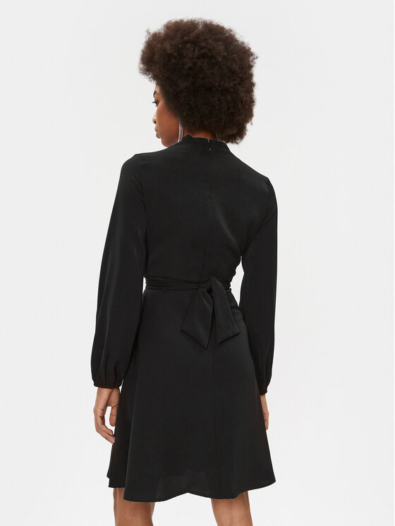 DKNY DKNY Vsakodnevna obleka DD3G2174 Črna Regular Fit