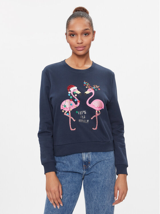 ONLY Sweatshirt 15306570 Bleu marine Regular Fit Modivo
