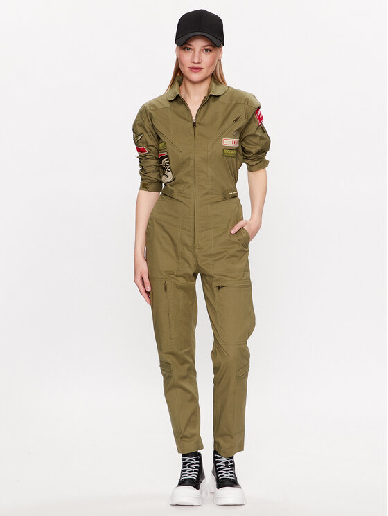 Aeronautica Militare Aeronautica Militare Kombinesoon 231TU121DCT3120 Roheline Regular Fit