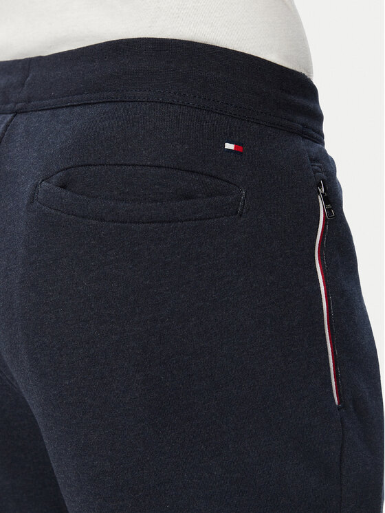 Tommy Hilfiger Tommy Hilfiger Teplákové nohavice MW0MW44991 Tmavomodrá Regular Fit