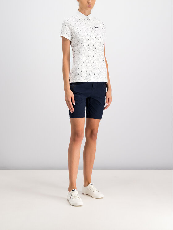 Helly Hansen Helly Hansen Bavlnené šortky Crewline 33957 Tmavomodrá Regular Fit