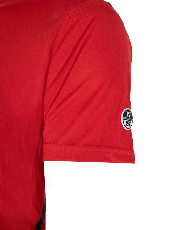 North Sails North Sails T-shirt 45 2302 000 | T-shirt Foehn Rosso Regular Fit