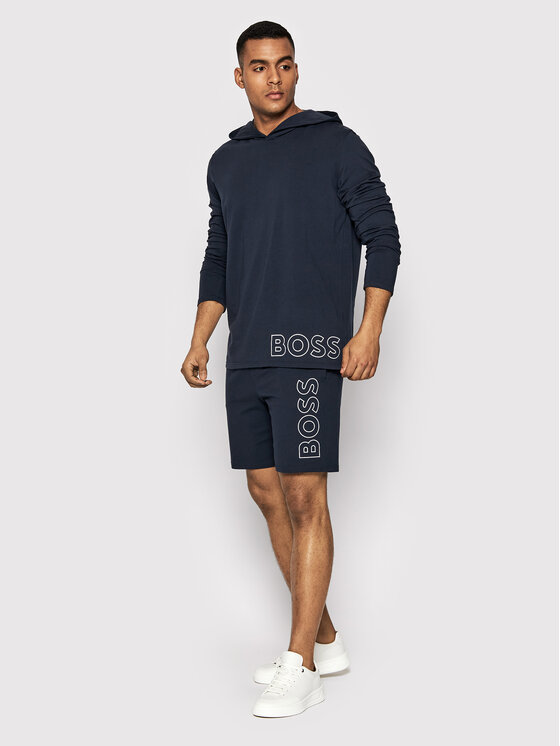 Longsleeve Identity 50465557 Blu scuro Regular Fit...