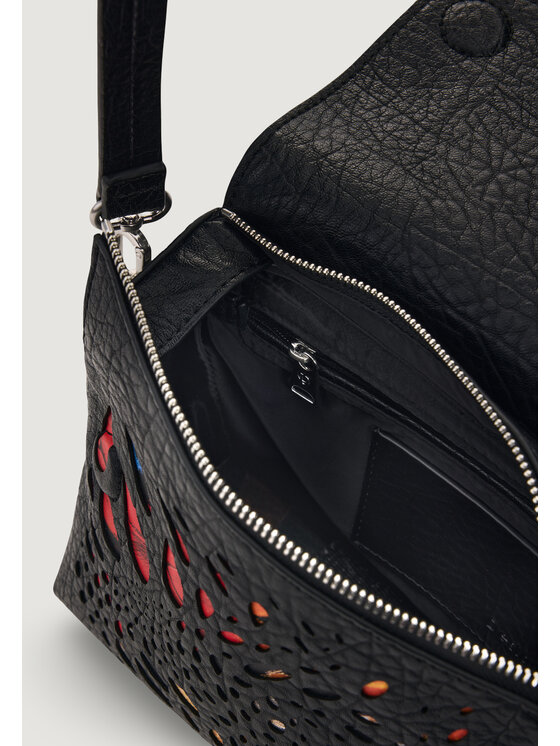Desigual Desigual Torebka BAG_NOTUS PRINT PHUKET MI Czarny