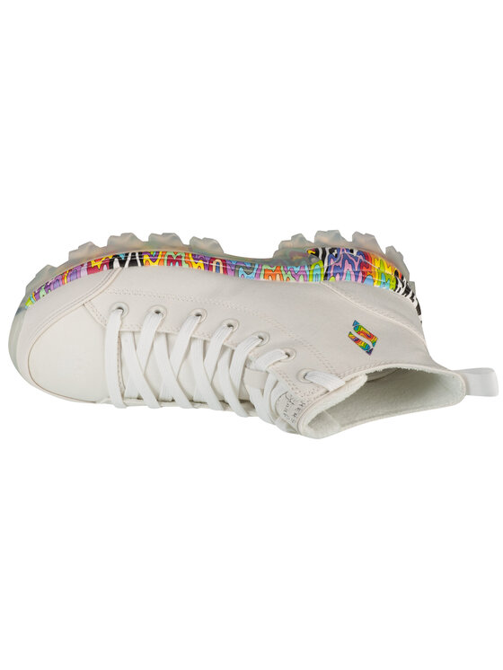 Skechers Skechers Sneakers Skechers Jen Stark: Hi-Ryze - See-Thru Drip Bianco