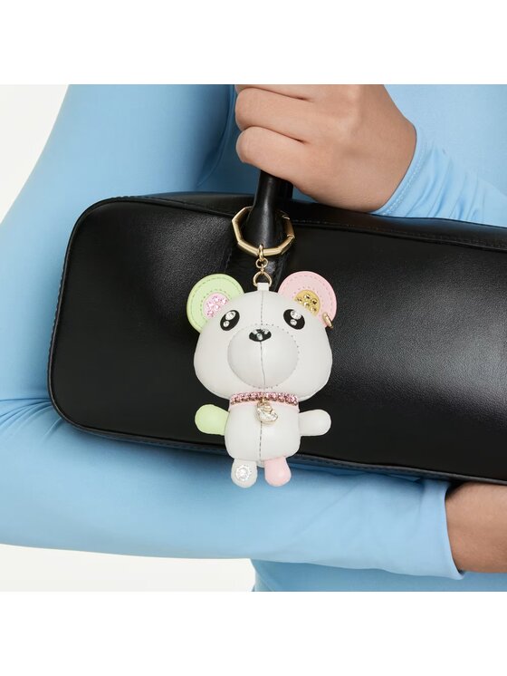 Swarovski Swarovski Brelok Teddy Kolorowy Miś 5734069 Biały