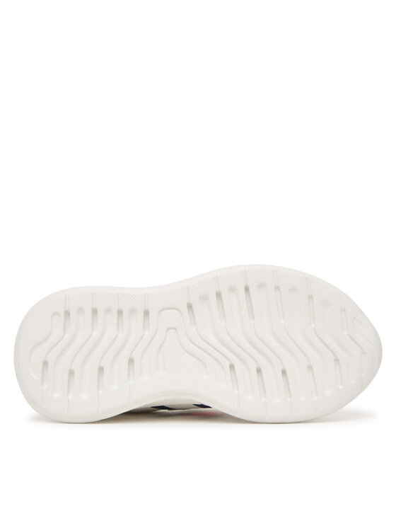 Tommy Hilfiger Tommy Hilfiger Sneakersy Flag Low Cut Lace-Up/Velcro T1X9-34369-1843 M Biela