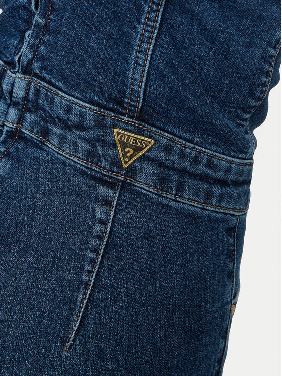 Guess Guess Kombinezon W4PD1E D5JT1 Mornarsko modra Regular Fit