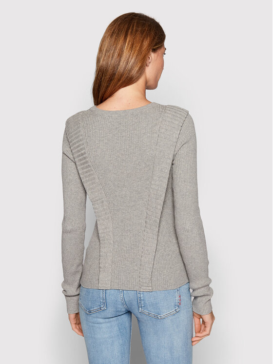 Scotch & Soda Scotch & Soda Sweter 167935 Szary Regular Fit