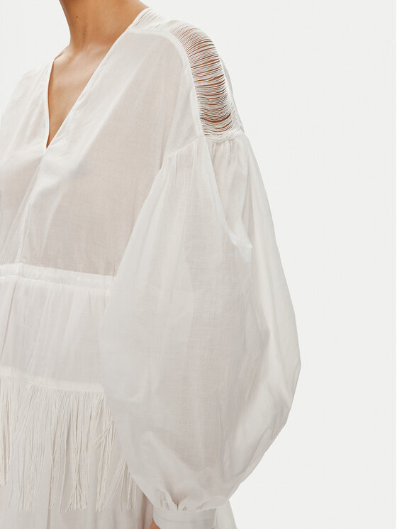PINKO Pinko Ежедневна рокля Baaria 103741 A1XN Бял Regular Fit