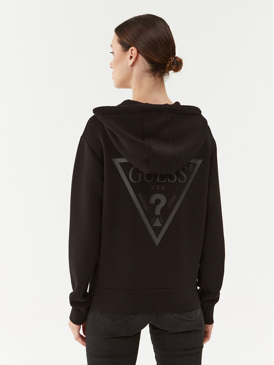 Guess Guess Felpa V3RQ11 K7UW2 Nero Regular Fit