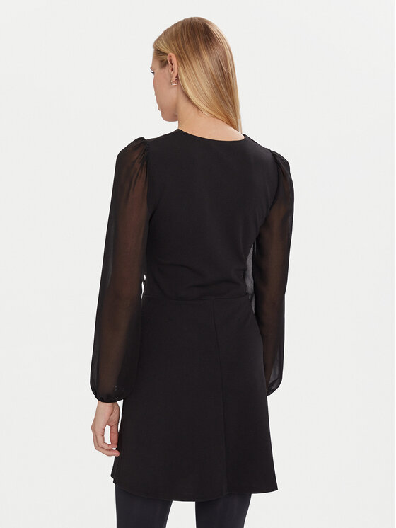 Morgan Morgan Коктейльна сукня 252-RSONIA Чорний Slim Fit