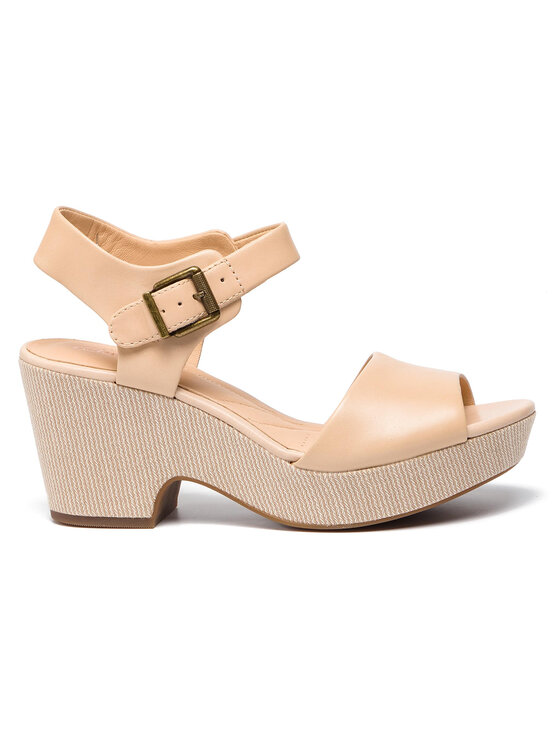 Clarks Sandali Maritsa Janna 261401154 Beige Modivo