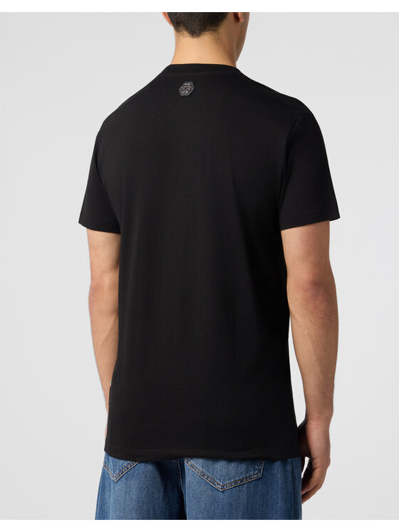 PHILIPP PLEIN PHILIPP PLEIN T-Shirt 29826 Czarny Regular Fit