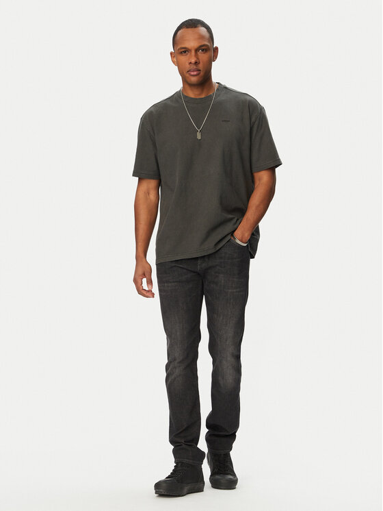 G-Star Raw G-Star Raw Póló Base D28588-E517 Fekete Regular Fit