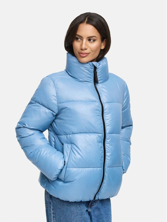 Marikoo Marikoo Kurtka zimowa Hazalee Niebieski Regular Fit