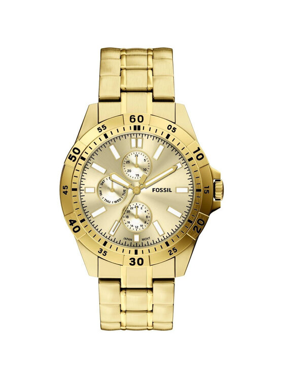 Fossil Fossil Zegarek FS6194 Złoty