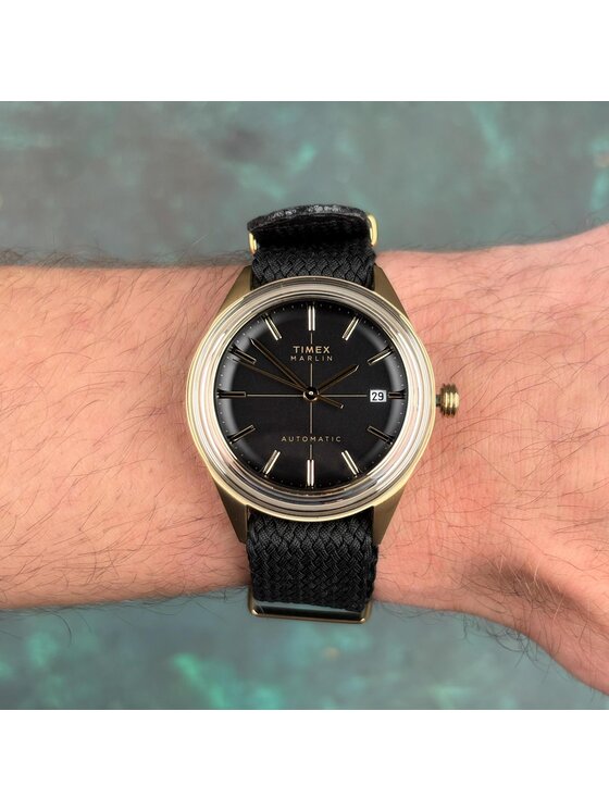 Timex Timex Hodinky TW2Y24300 Čierna