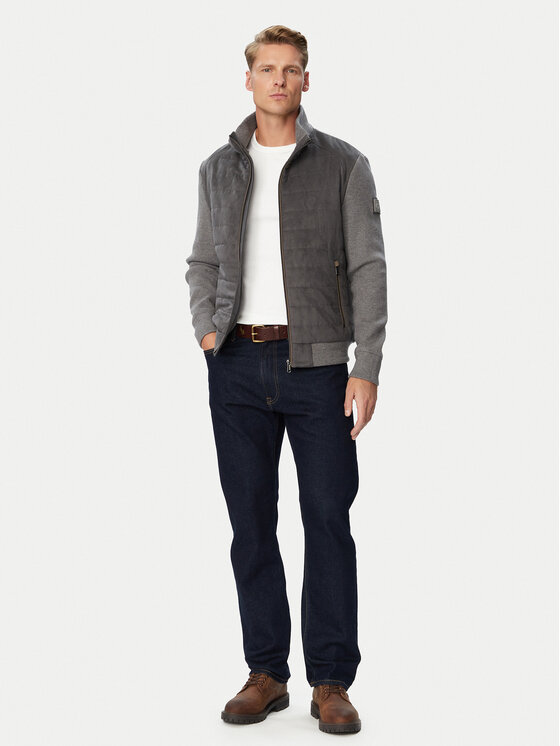 Milestone Milestone Prijelazna jakna MSStanley 630372 60920 Tamno siva Regular Fit