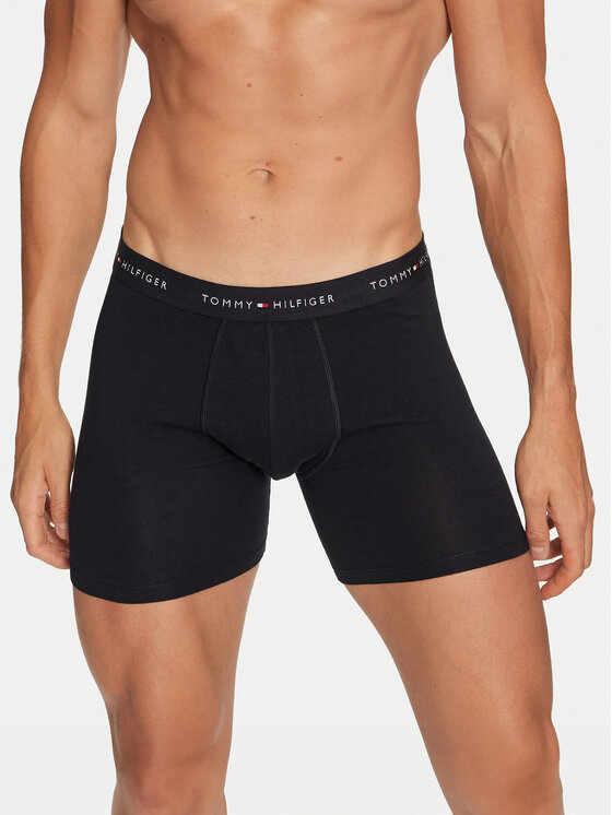 Tommy Hilfiger Tommy Hilfiger 3 bokseršortu pāru komplekts UM0UM02765 Melns