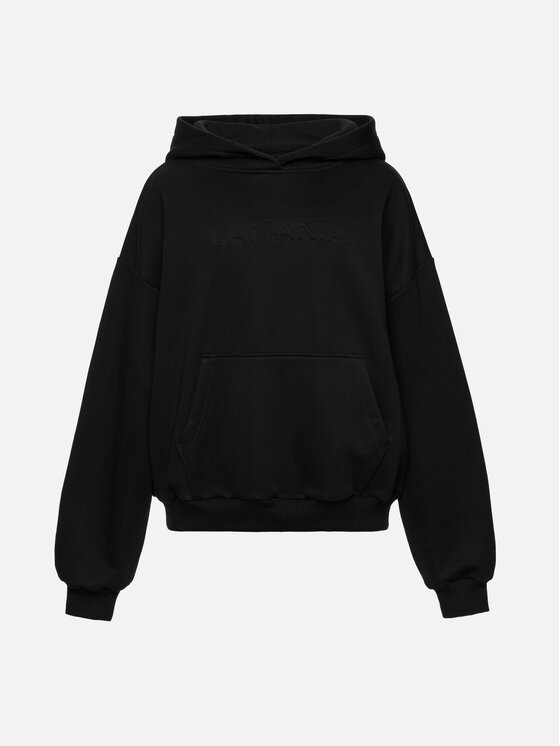 La Mania La Mania Bluza VELMA Czarny Basic Fit