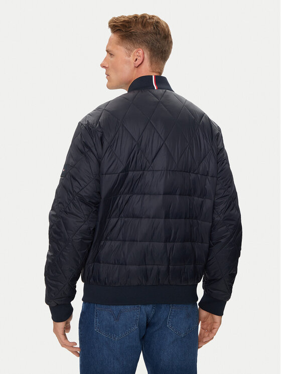 Tommy Hilfiger Tommy Hilfiger Μπόμπερ μπουφάν MW0MW36325 Σκούρο μπλε Regular Fit