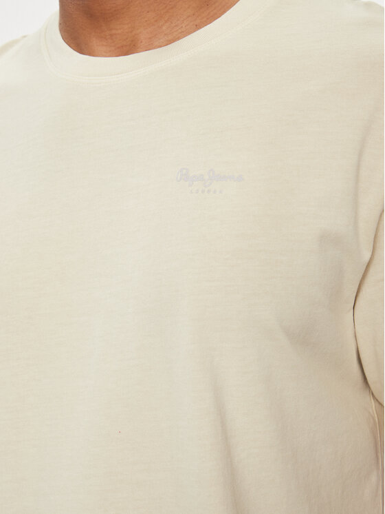 Pepe Jeans Pepe Jeans T-Shirt Jacko PM508664 Beżowy Regular Fit