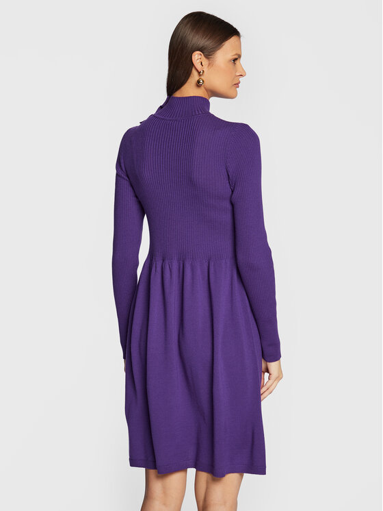 Vestito di maglia Mentuccia 0576447 Viola Regular