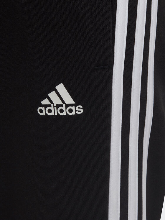 adidas adidas Donji dio trenerke adidas Essential 3-Stripes Joggers H65796 Crna Regular Fit